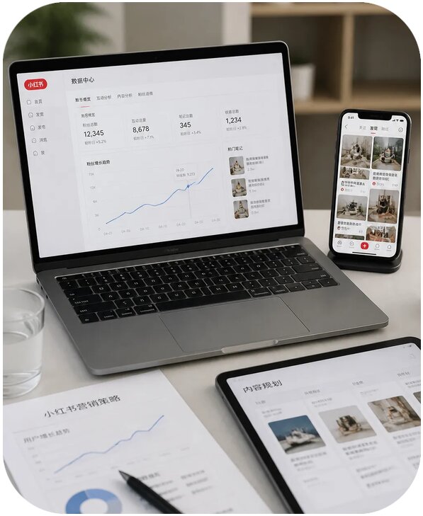 Продвижение в Xiaohongshu под ключ по цене от 15248 р. | Фиалан-Кро
